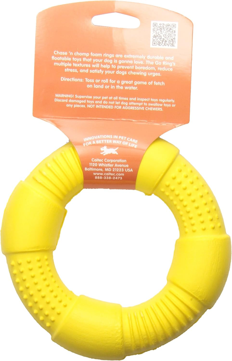 Go-Ring Pet Chew Toy for medium dogs