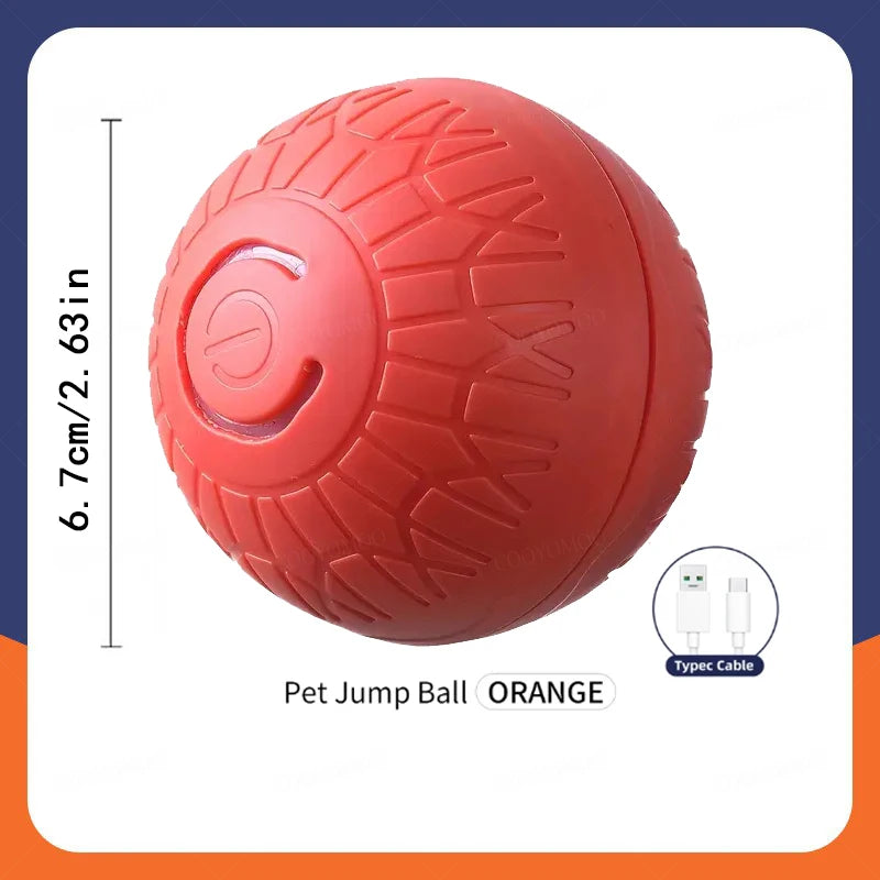 Smart Dog Toy Ball rolling on floor 17
