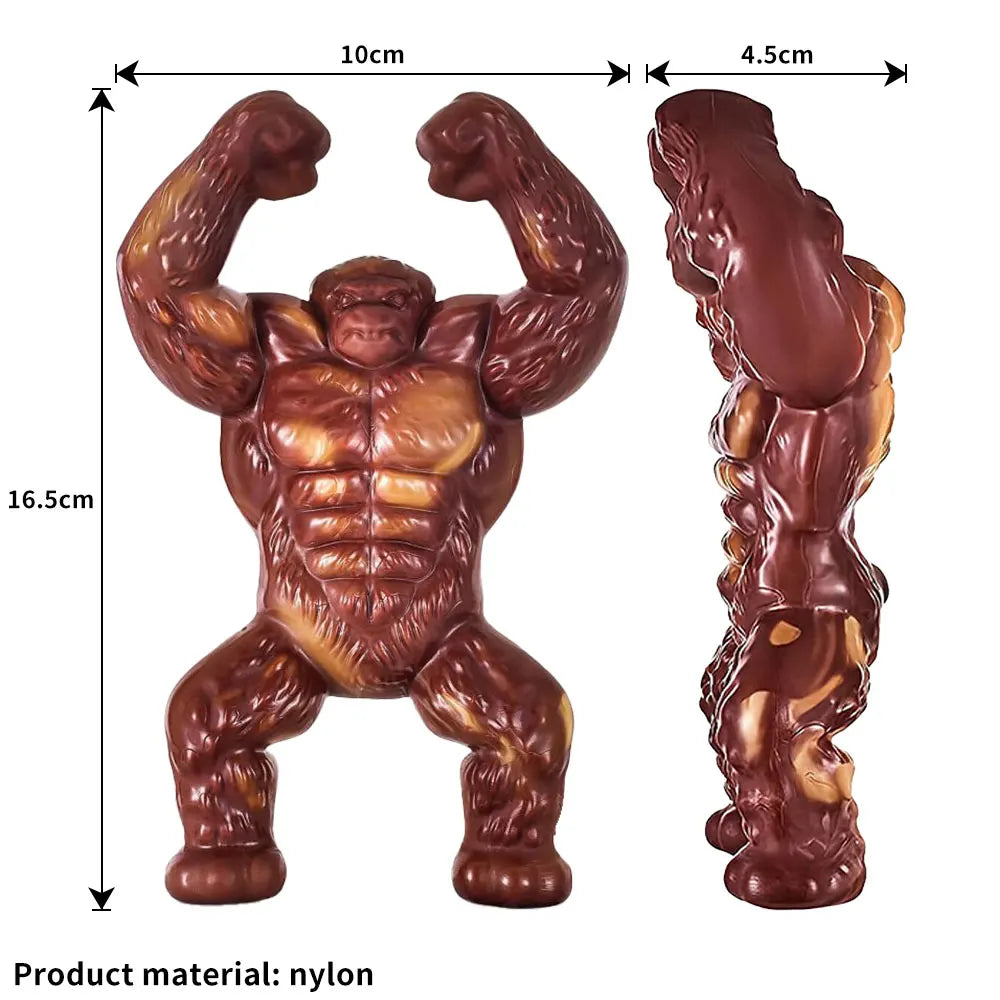 Indestructible Gorilla Dog Chew Toy for large dogs 7