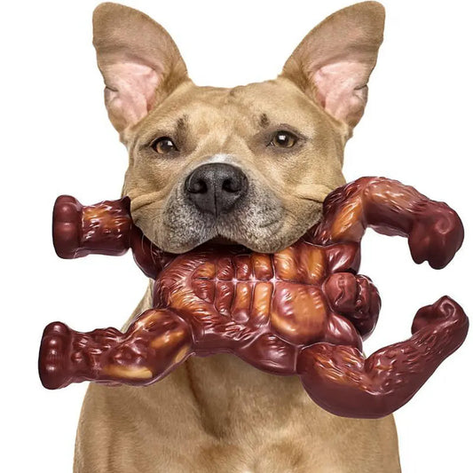 Indestructible Gorilla Dog Chew Toy for large dogs