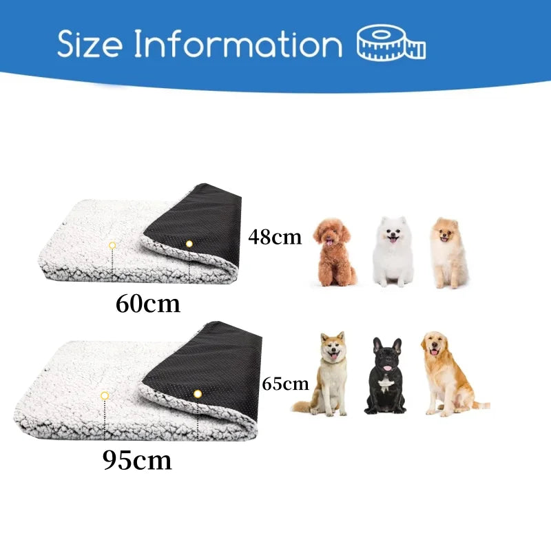 Self-Warming Pet Blanket – Thermal Heating Pad for Cats & Dogs