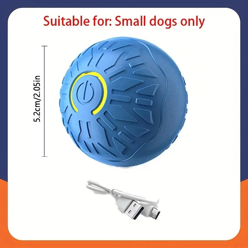 Smart Dog Toy Ball rolling on floor 19