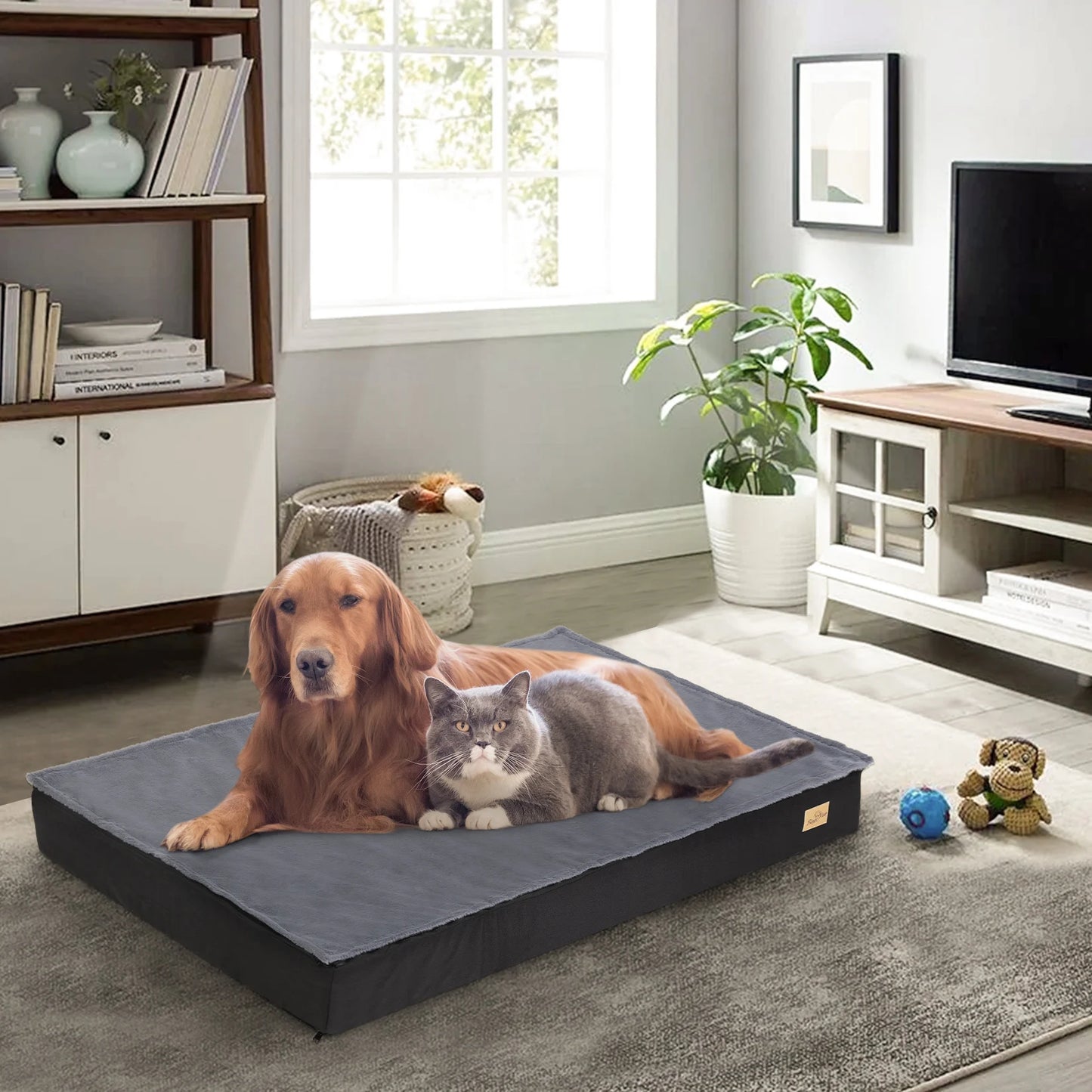 Orthopedic Memory Foam Dog Bed for Joint Pain Relief