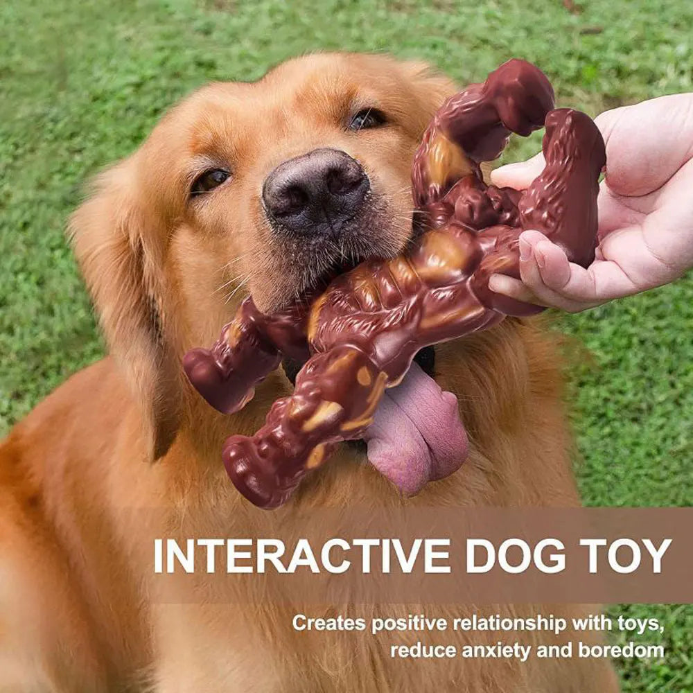 Indestructible Gorilla Dog Chew Toy for large dogs 3