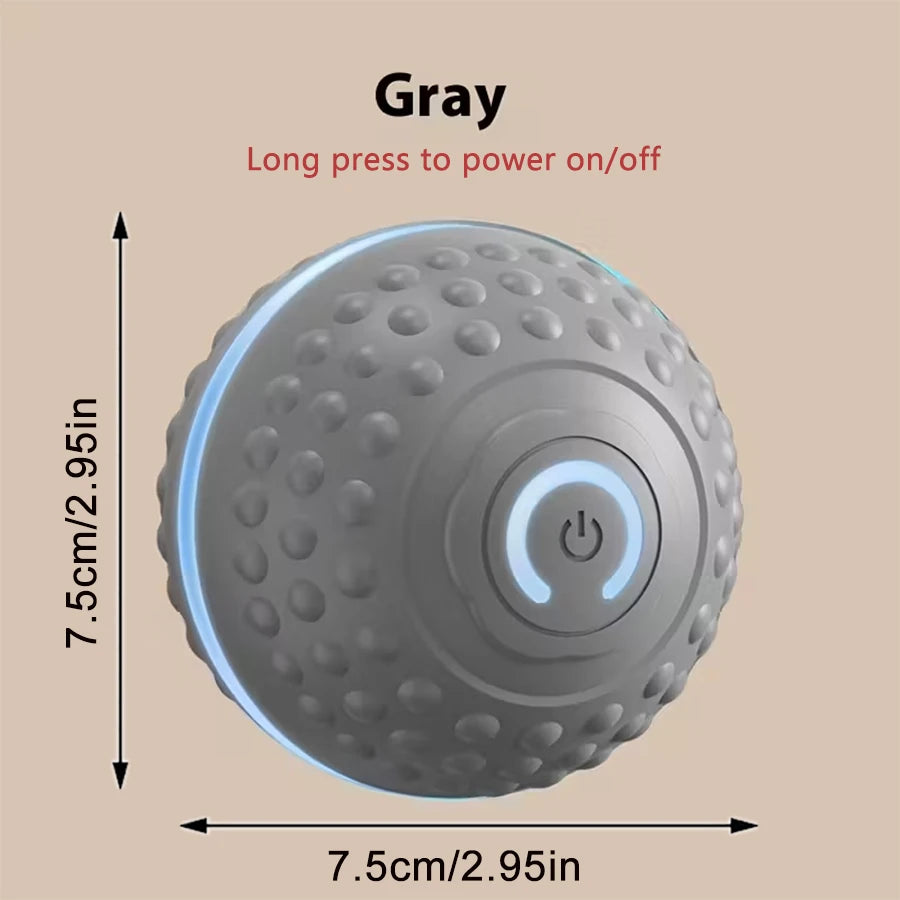 Smart Dog Toy Ball rolling on floor 10