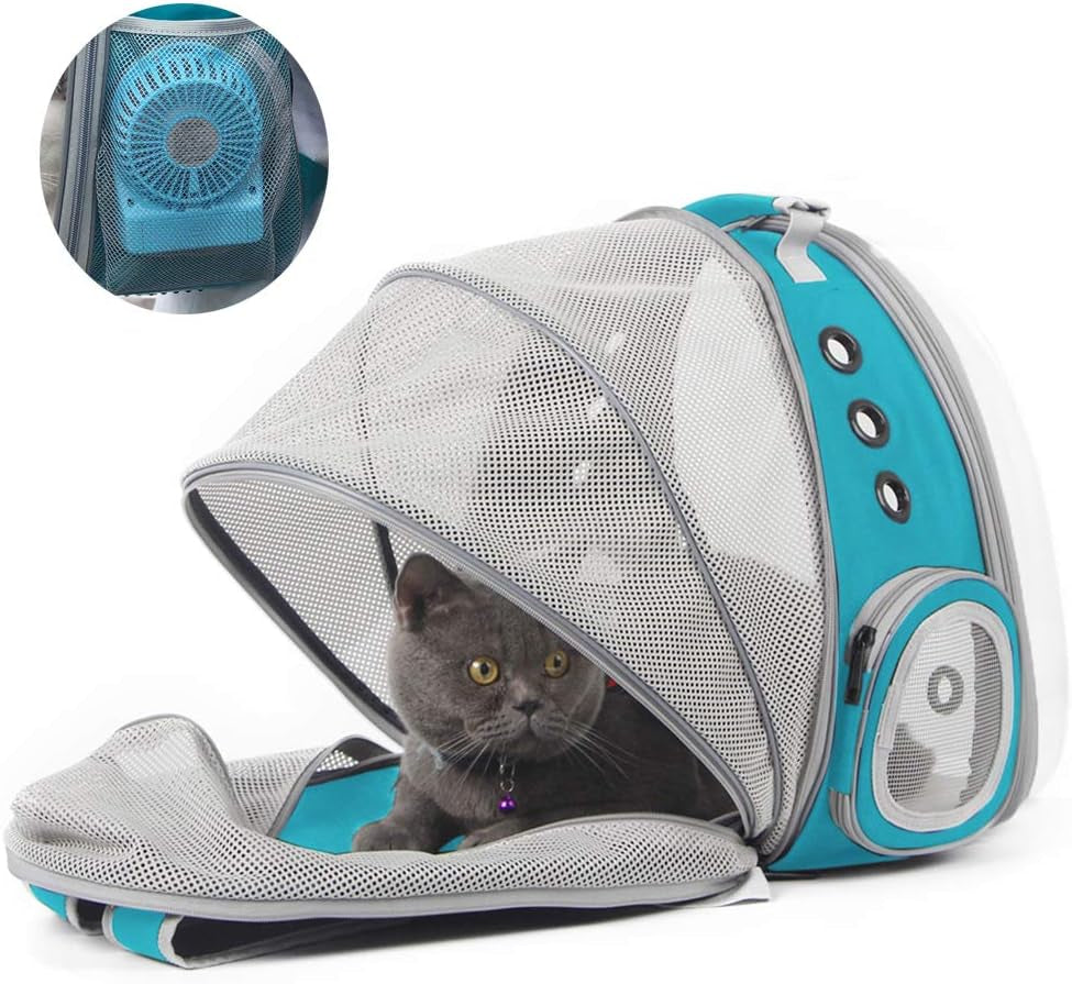 Cat Travel Backpack space capsule design