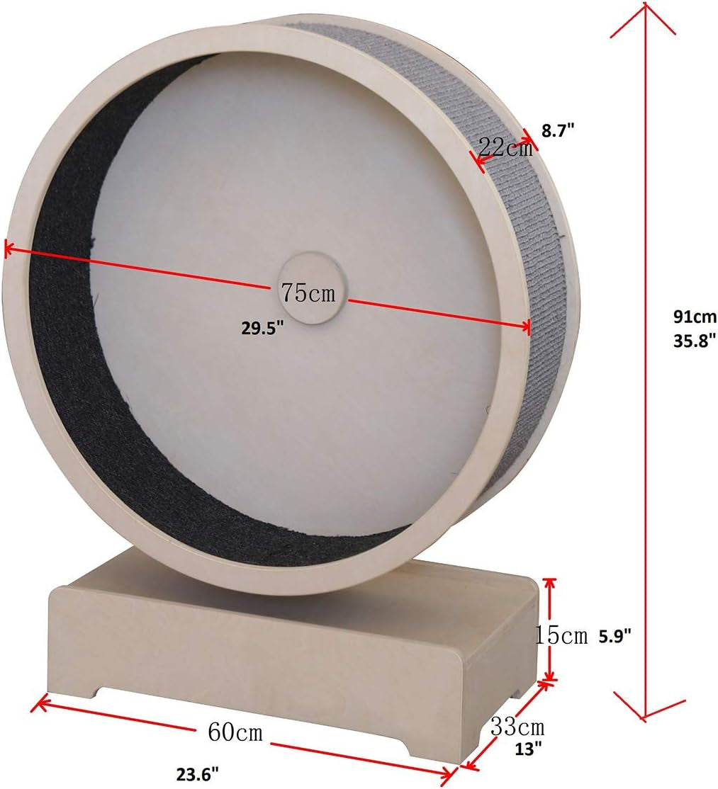 Cat Exercise Wheel for indoor cat fitness 4